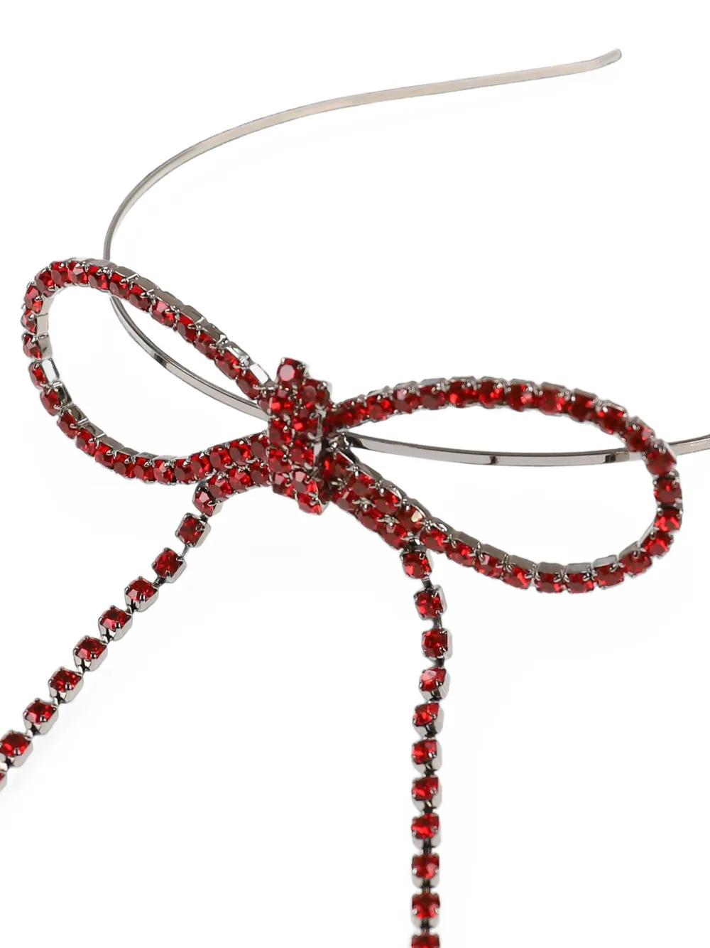 YELLOWSWALLOW Haarband met strik Rood