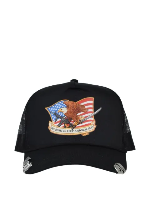 MARKING DISTANCE mesh-panel clip-detail cap