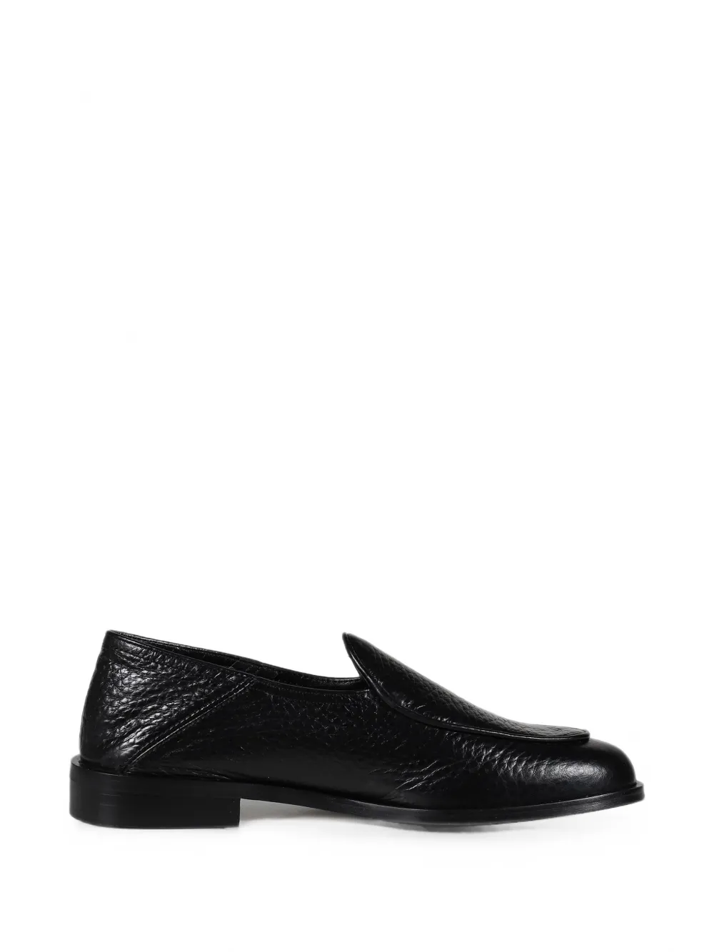 Jacques Solovière Paris Chris collapsible-heel leather loafers - Nero