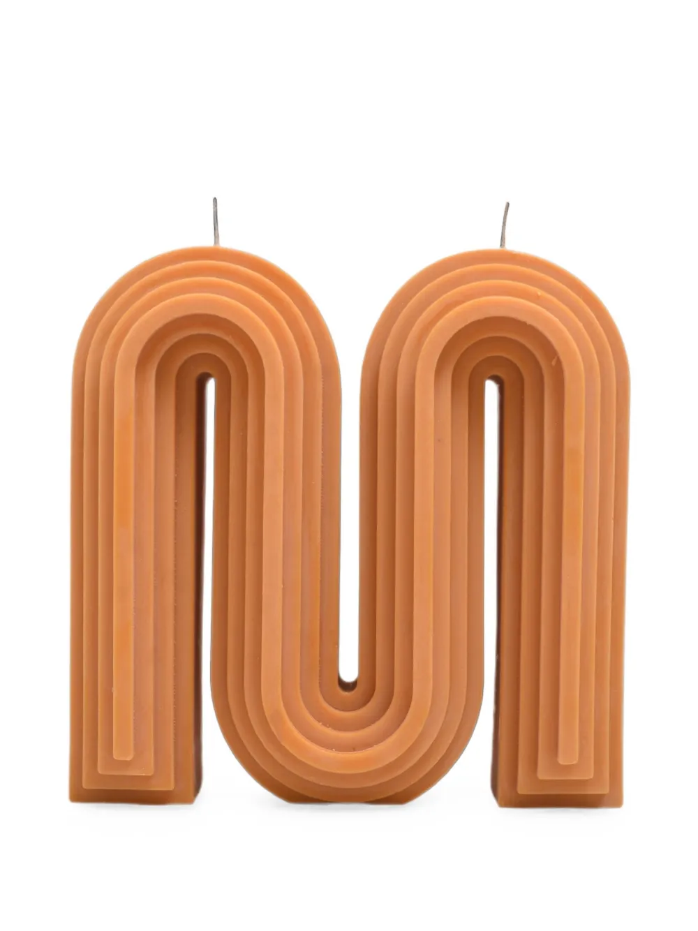 DAVIE OCHO Broadway "M" candle - Orange