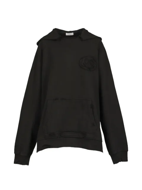 VIVAMUS sudadera con capucha y parche del logo