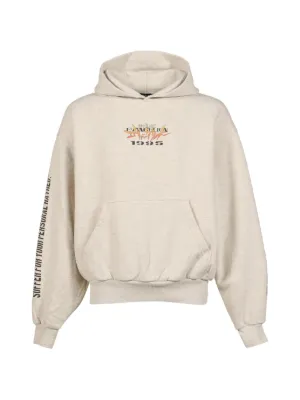 SAINT MXXXXXX arched-logo Hoodie | Grey | FARFETCH CA