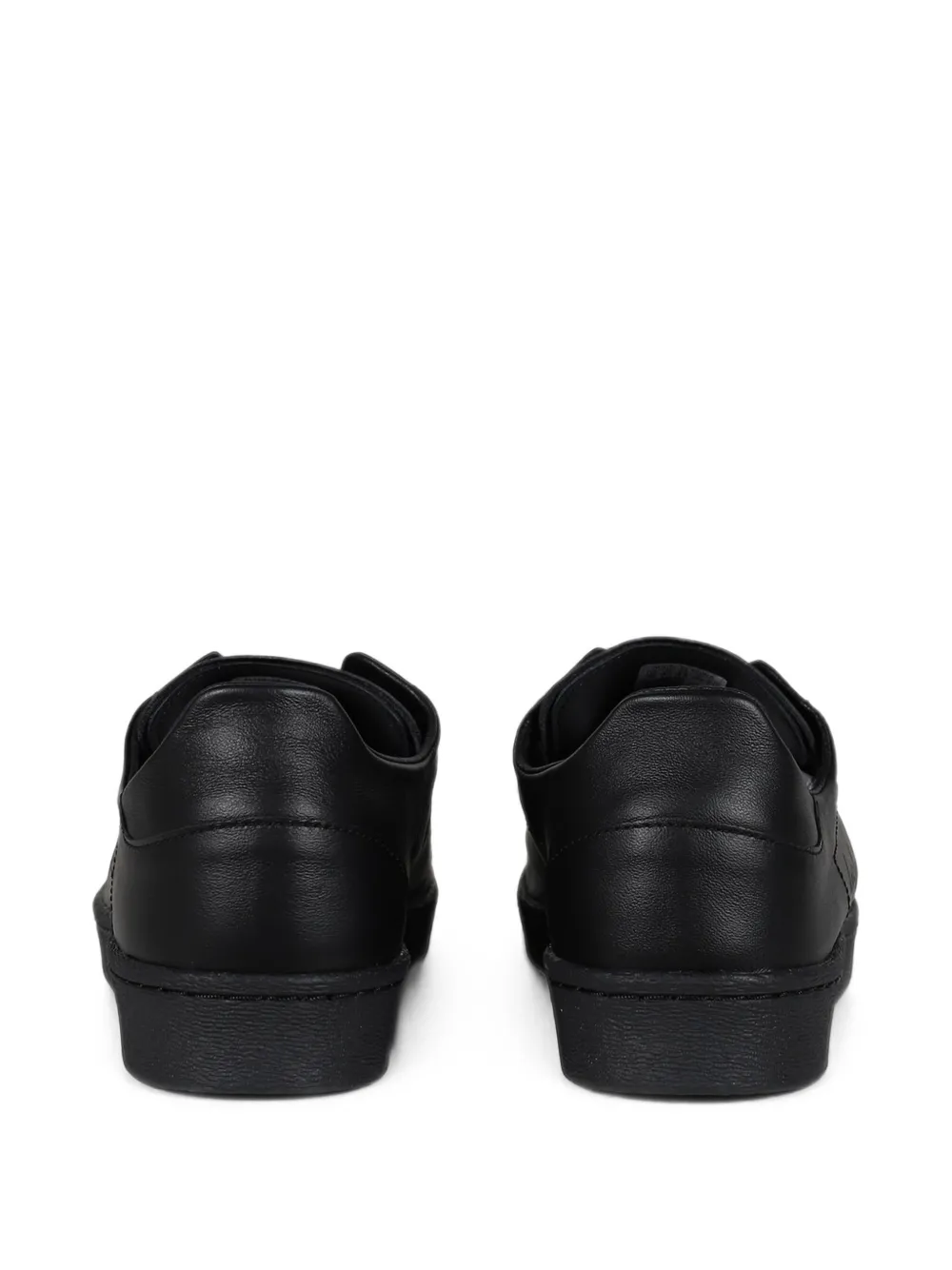 Y-3 Superstar leather sneakers Zwart
