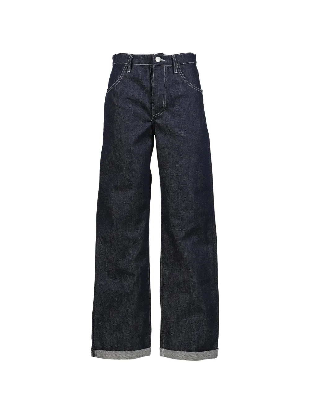 The Edge of Earth™ Lofoten contrast-stitch jeans - Blu