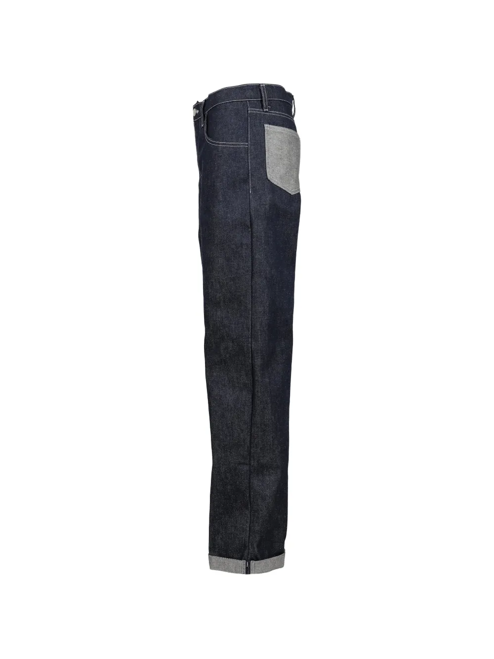 The Edge of Earth™ Lofoten jeans met contrasterende stiksels Blauw
