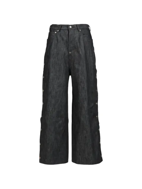 Rivet & Hide Super Baggy side-snap jeans