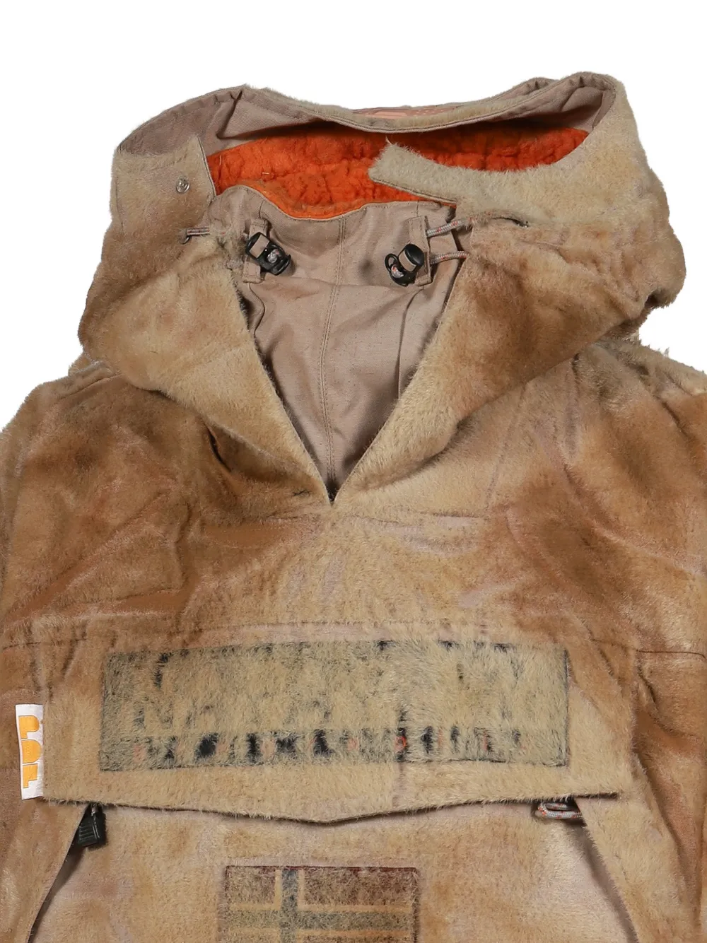 PDF x Napapijri Skidoo jack van imitatiebont Beige