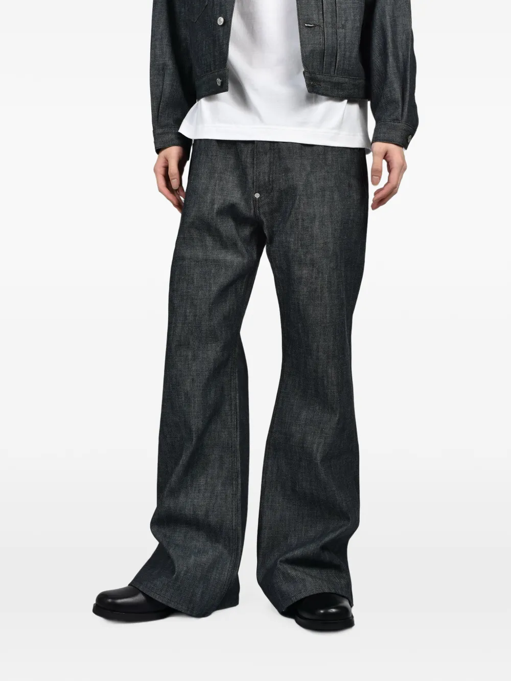 Rivet & Hide Type-684 flared jeans Blauw