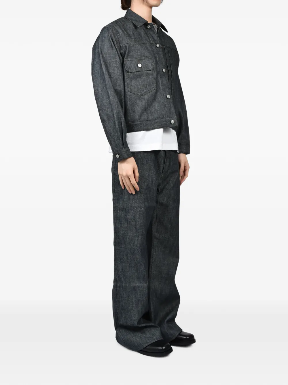 Rivet & Hide Type-684 flared jeans Blauw