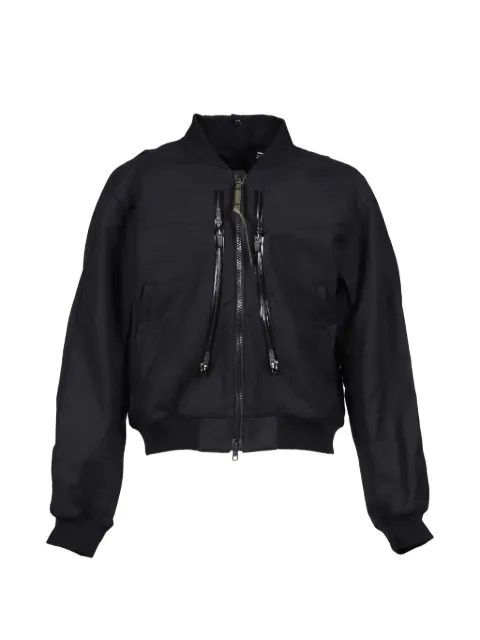 ACRONYM Ripsmoleskin Vehicular multi-zip bomber jacket