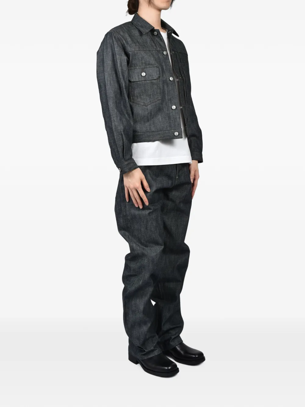 Rivet & Hide Straight jeans Zwart