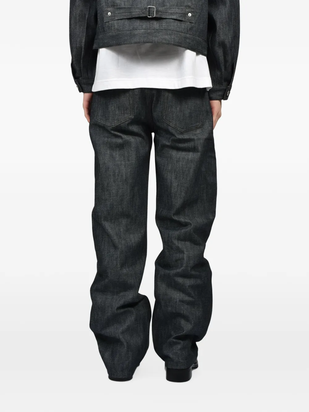 Rivet & Hide Straight jeans Zwart
