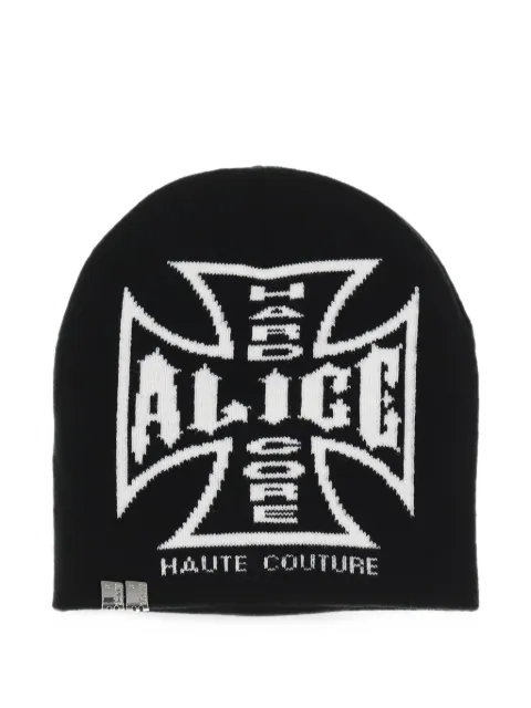 N.HOOLYWOOD Chopper jacquard beanie hat