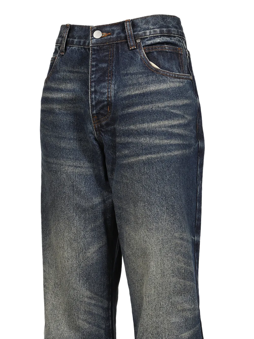 The Edge of Earth™ Flared jeans met gebleekt effect Blauw