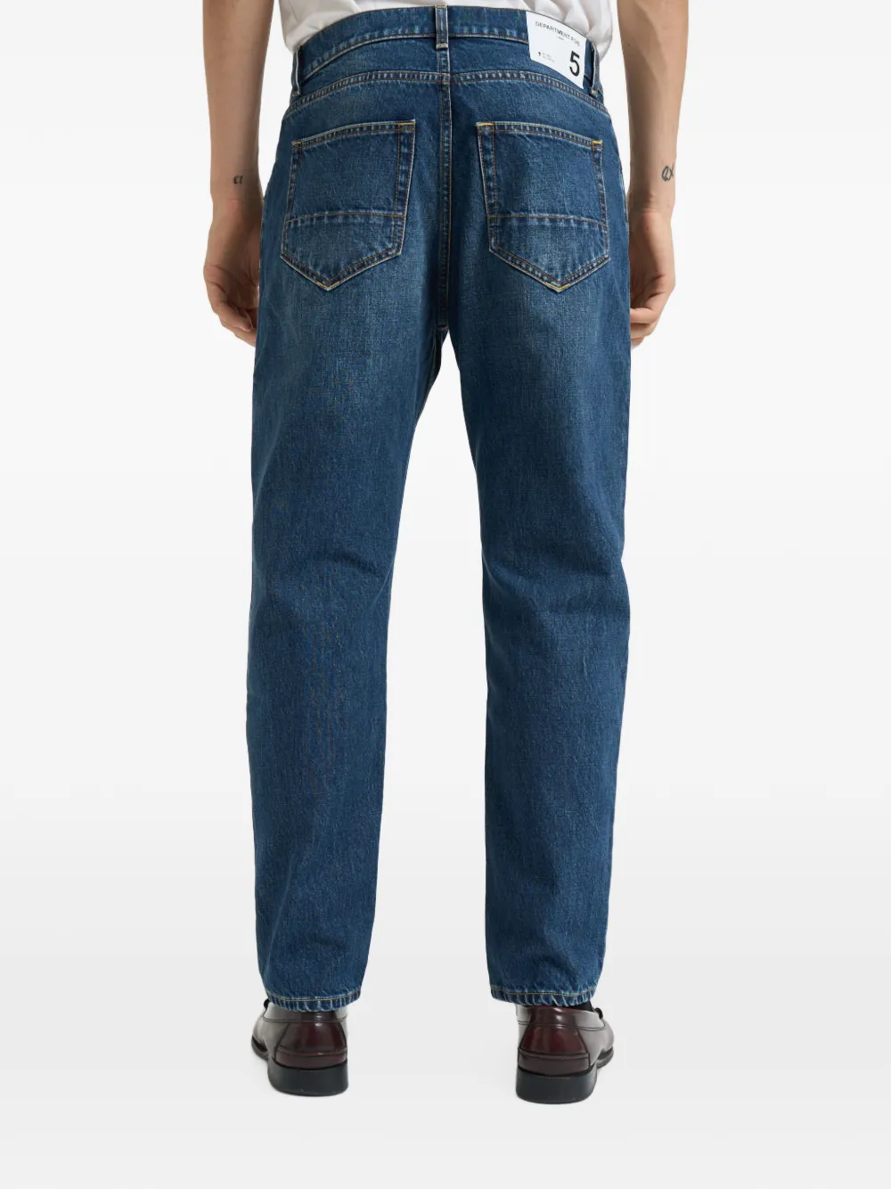 Department 5 Musso jeans met toelopende pijpen Blauw