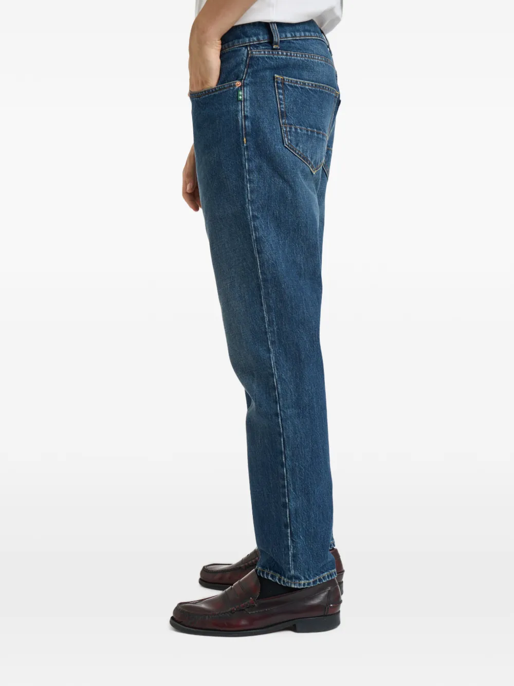 Department 5 Musso jeans met toelopende pijpen Blauw
