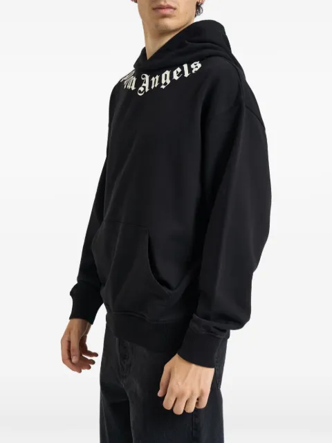 Palm Angels logo-print hoodie