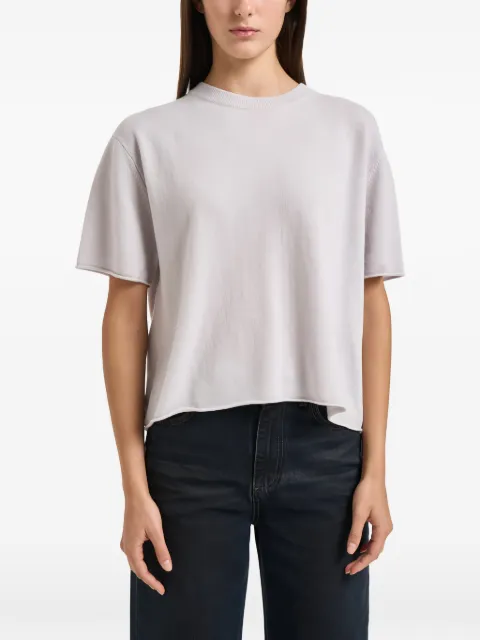 Lisa Yang playera manga corta con cuello redondo