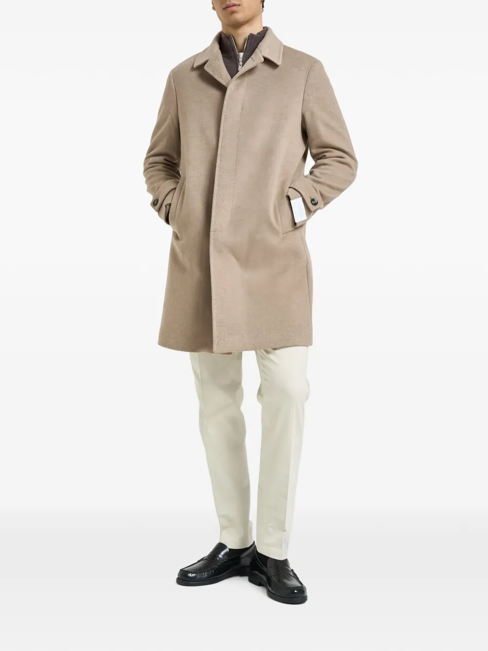 BRERAS MILANO Wollen jas Beige