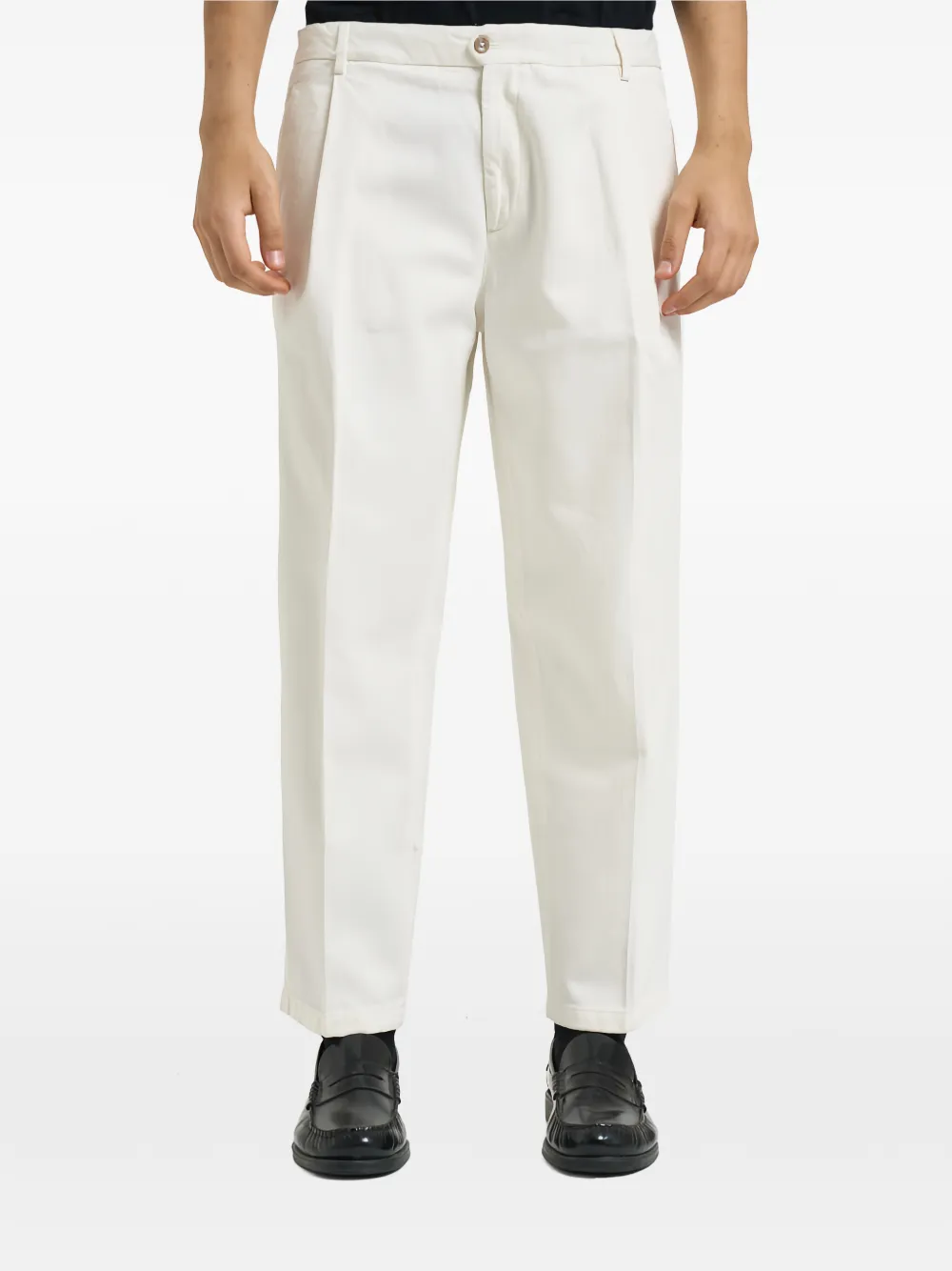 Briglia 1949 Manhattan pleated straight-leg trousers