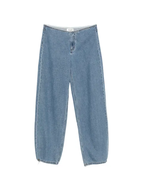 Still Here drawstring-hem wide-leg jeans