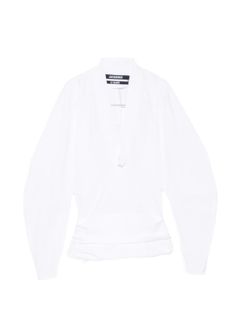 Jacquemus Colombe V-neck blouse - Bianco