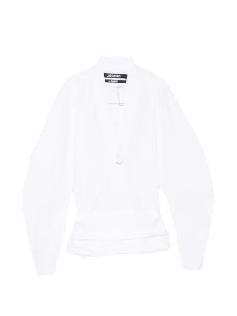 Jacquemus Colombe V-neck blouse