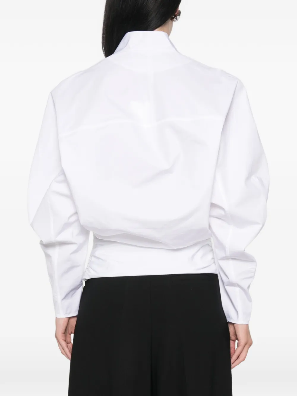 Jacquemus Colombe V-neck blouse Wit