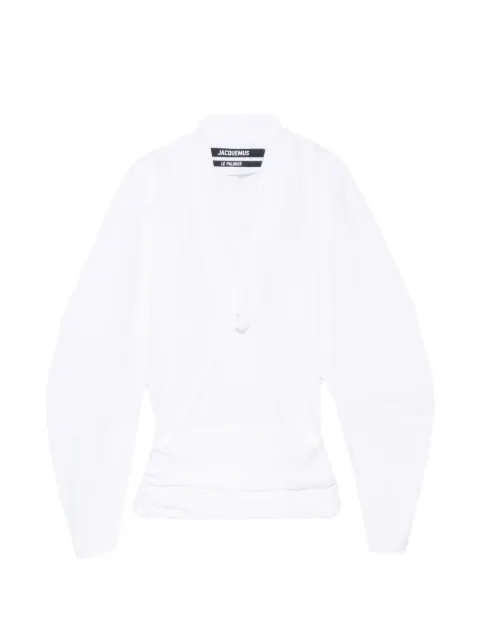 Jacquemus blusa Colombe con cuello en V