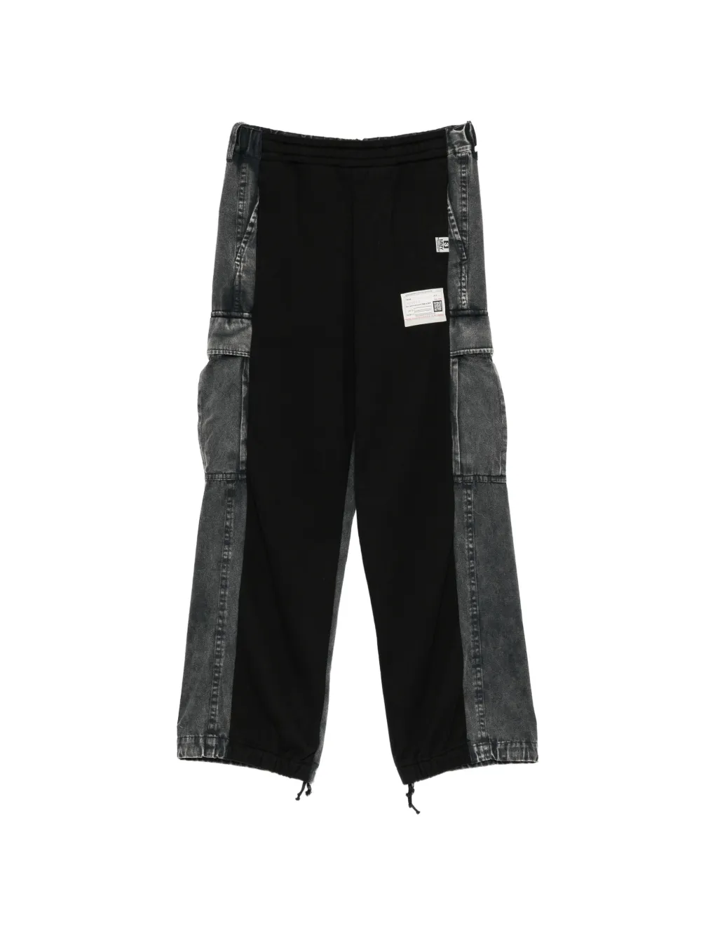 Miharayasuhiro Combined Sweat Military Pants In Black