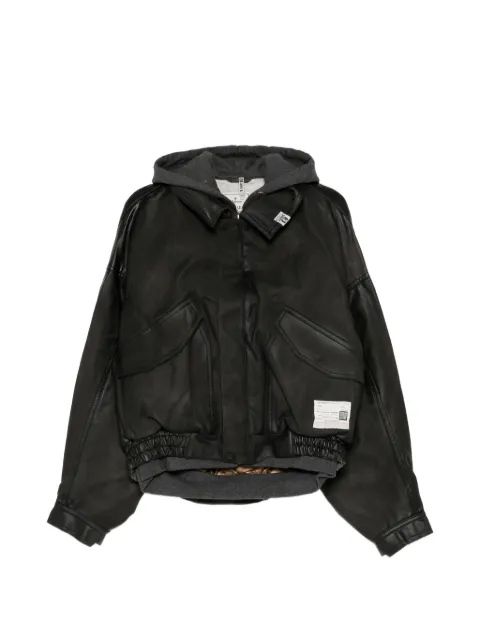 Maison MIHARA YASUHIRO chaqueta con capa suelta