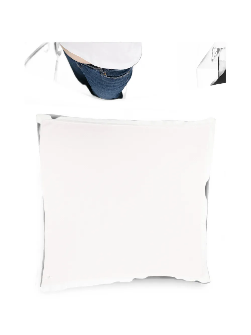 Paz Rodriguez lace-trim bow-detail blanket - Rosa