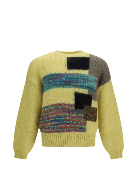 Magliano Pasta intarsia-knit sweater