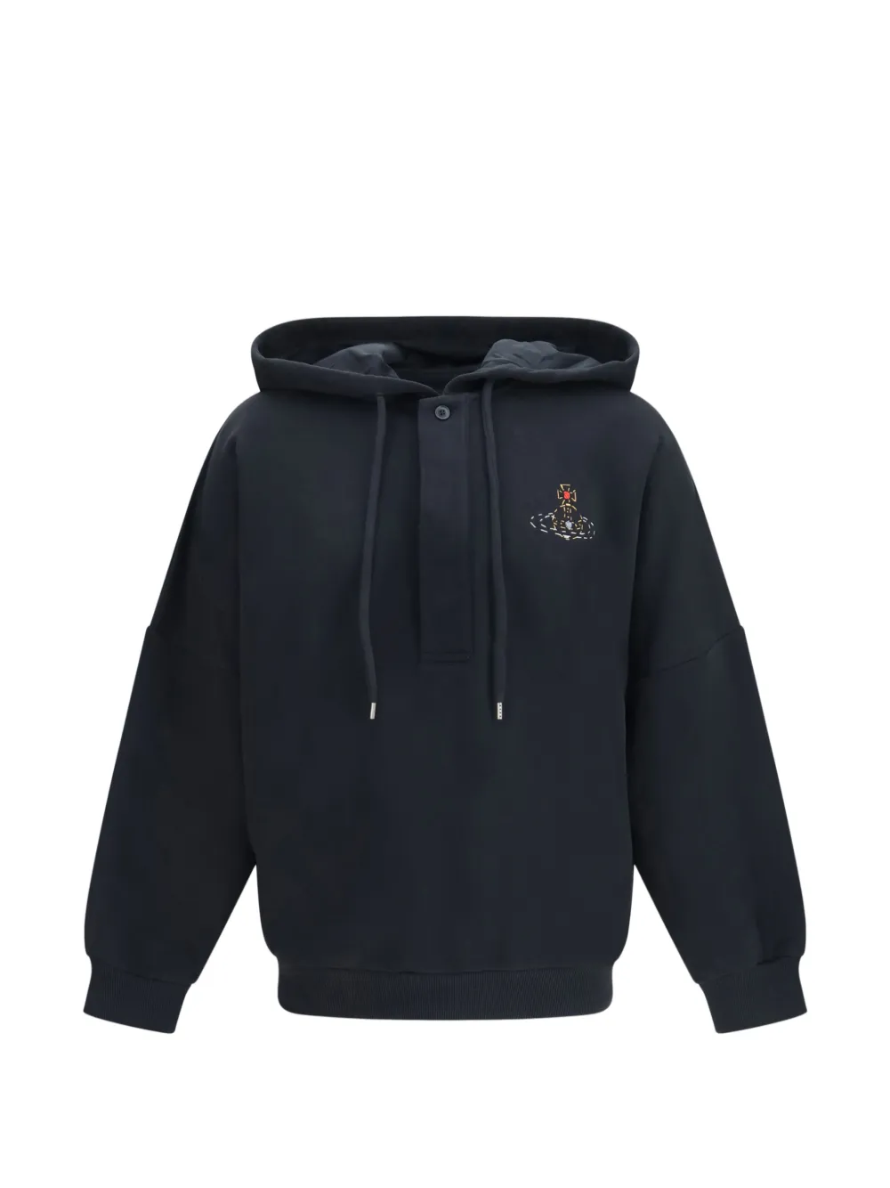 Vivienne Westwood Batwing embroidered-logo hoodie