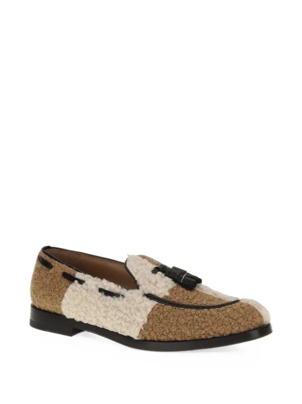 Fratelli Rossetti tassel-detail shearling loafers Bruin