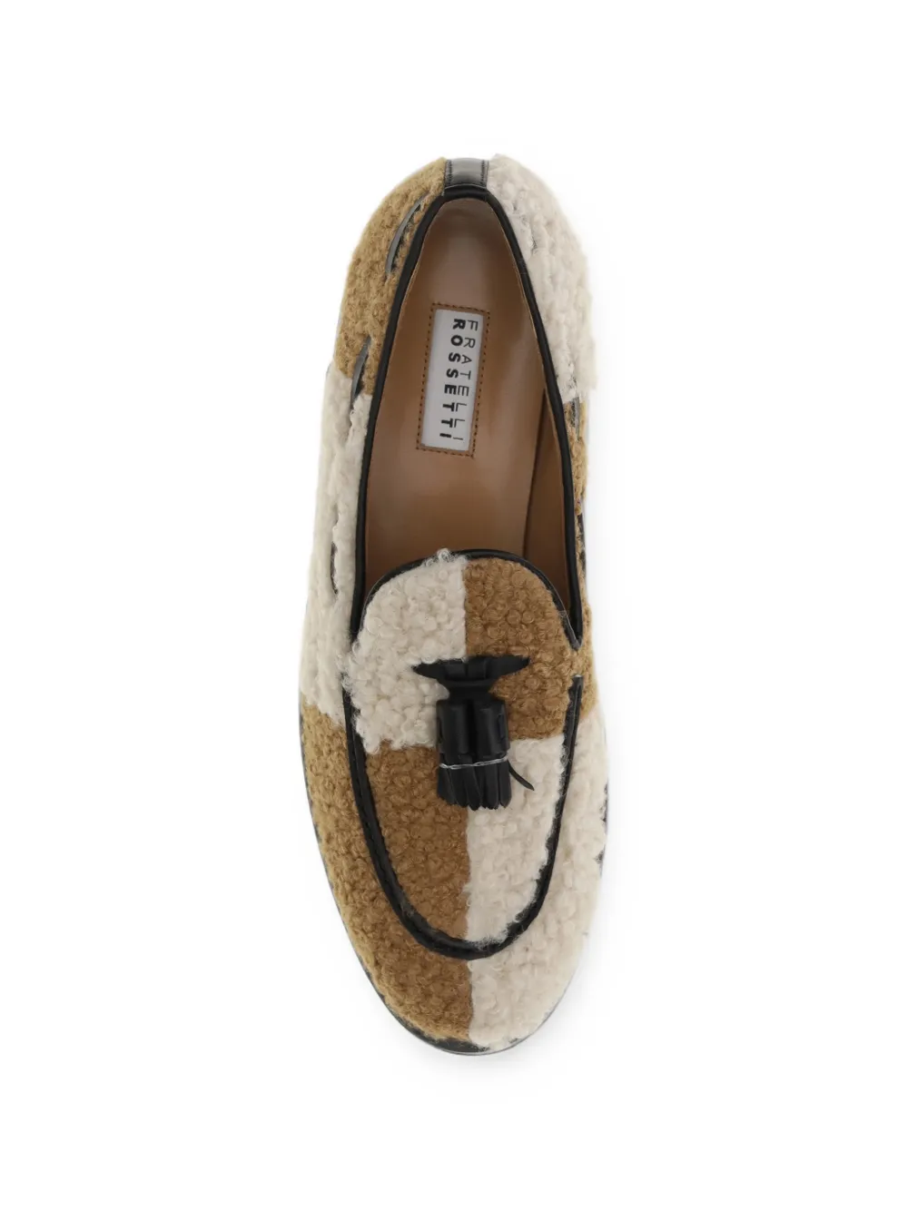 Fratelli Rossetti tassel-detail shearling loafers Bruin
