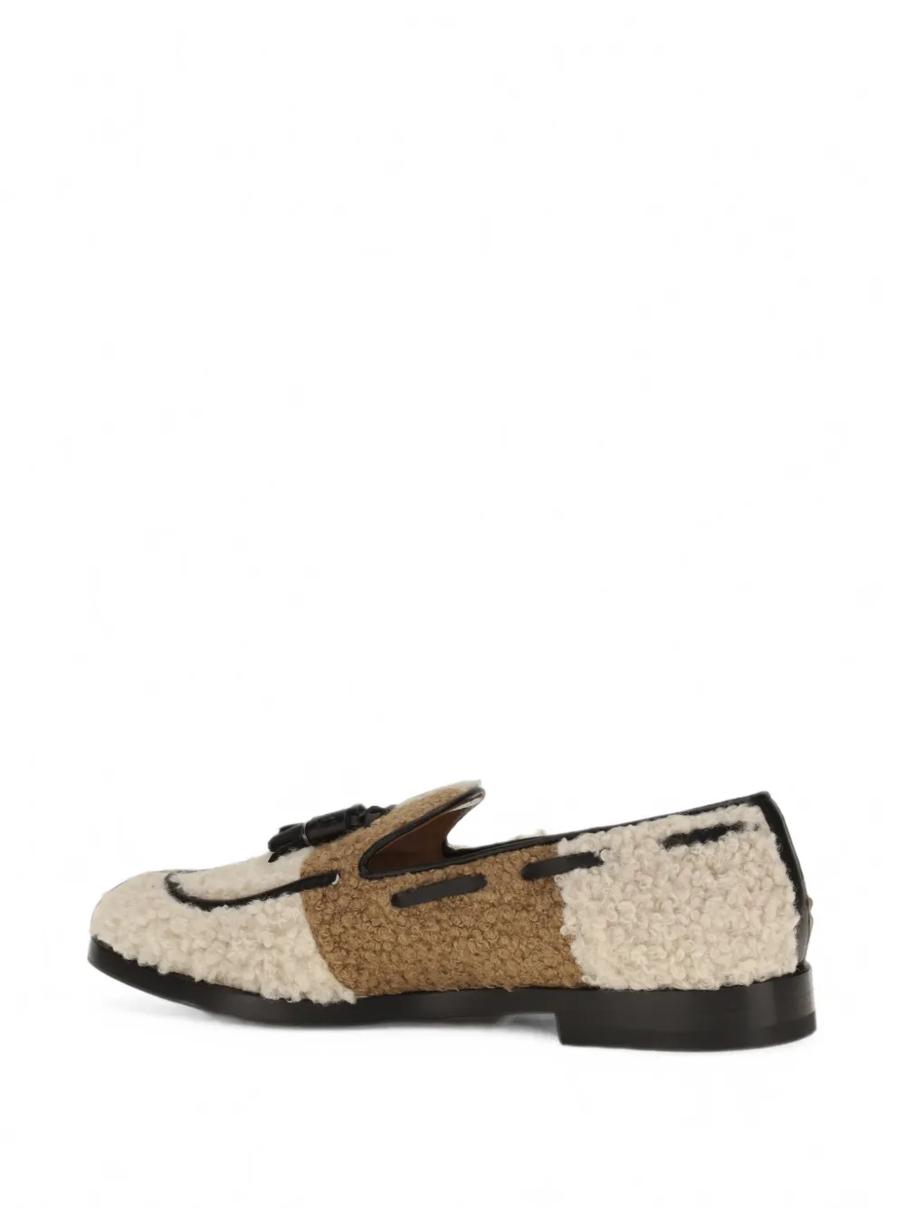 Fratelli Rossetti tassel-detail shearling loafers Bruin