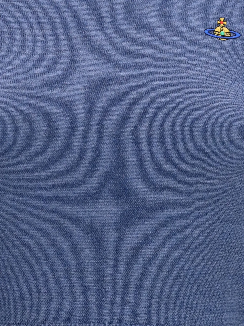 Vivienne Westwood T-shirt met borduurwerk Blauw