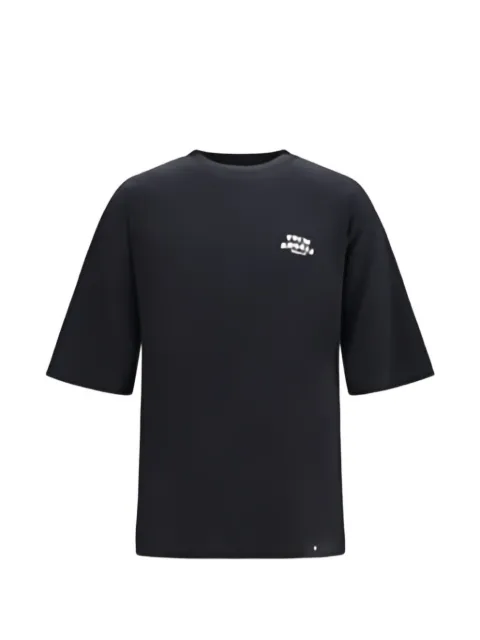 Palm Angels logo-print palm-tree T-shirt