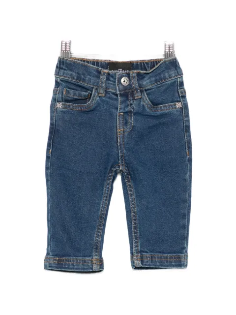 John Richmond Junior logo-patch jeans