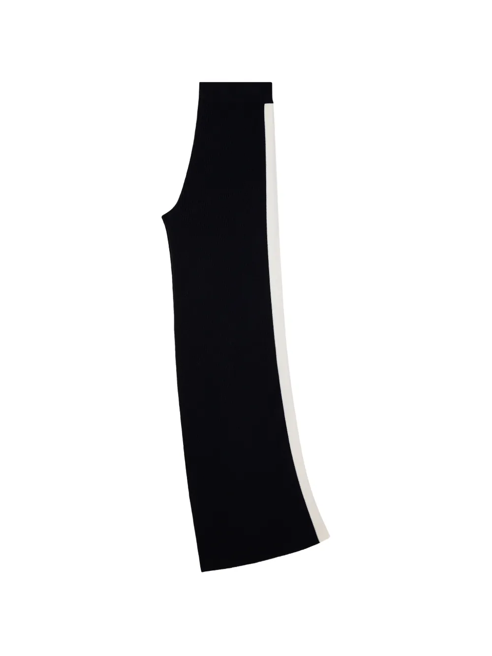 Patrizia Pepe side-stripe track pants Zwart