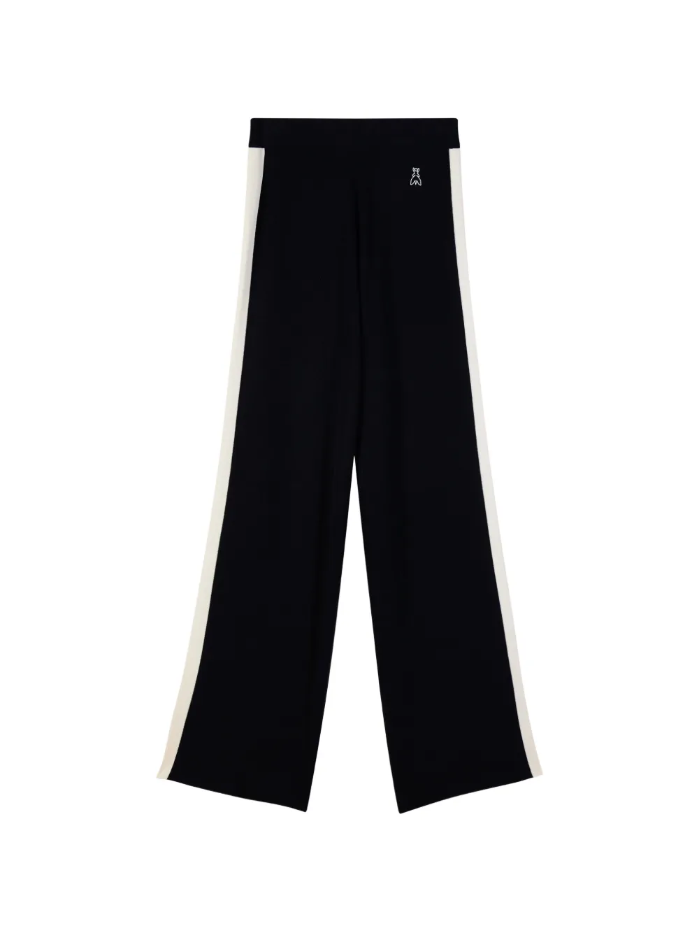Patrizia Pepe side-stripe track pants - Nero