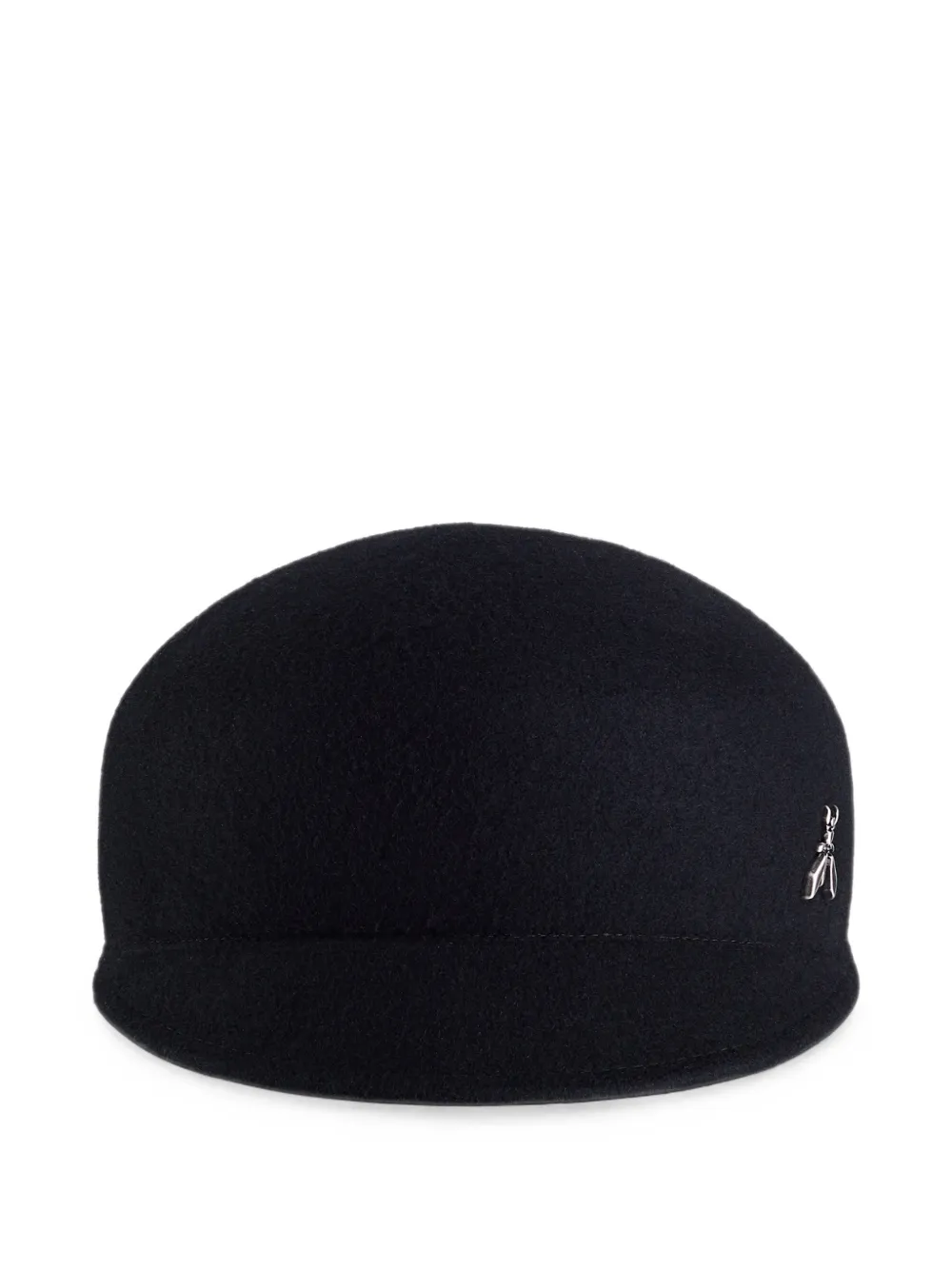 Patrizia Pepe logo-plaque baker boy hat - Schwarz