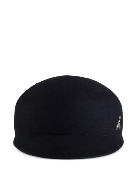 Patrizia Pepe logo-plaque baker boy hat