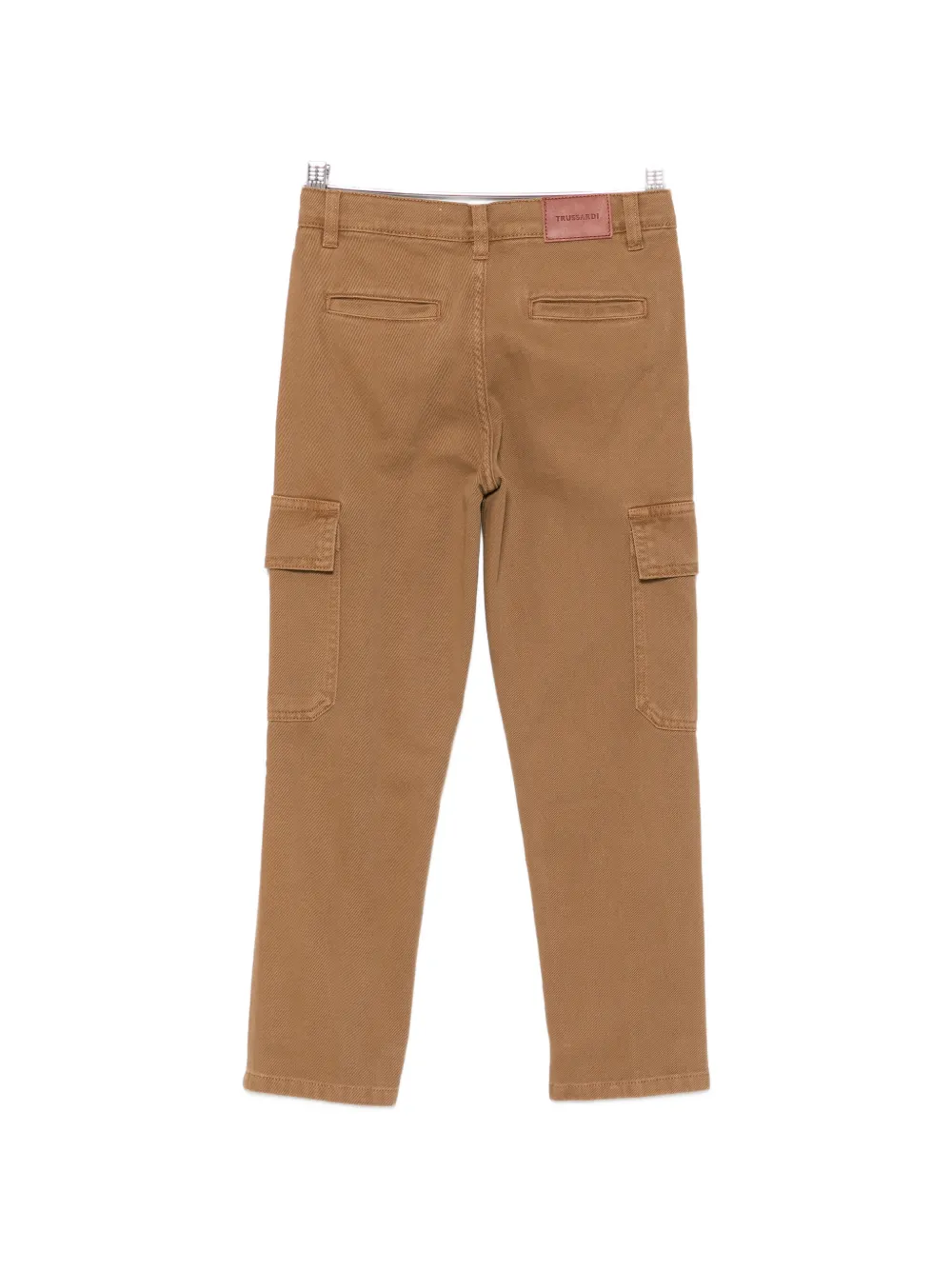TRUSSARDI JUNIOR Trainingsbroek met geborduurd logo Bruin