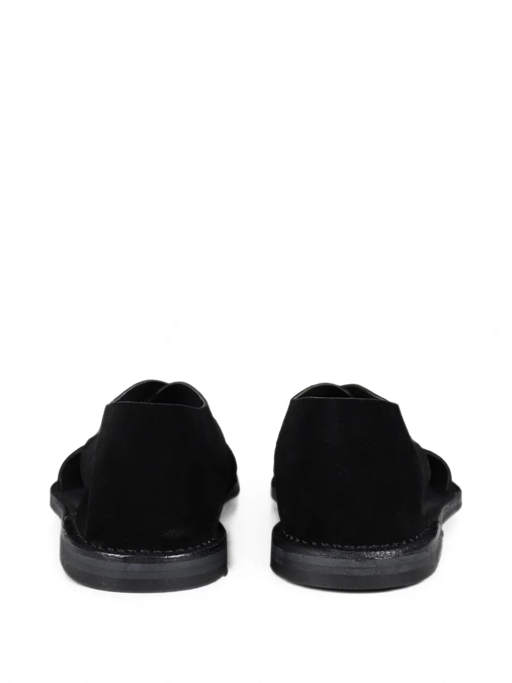 Jacques Solovière Paris Biarritz crossover sandals Zwart