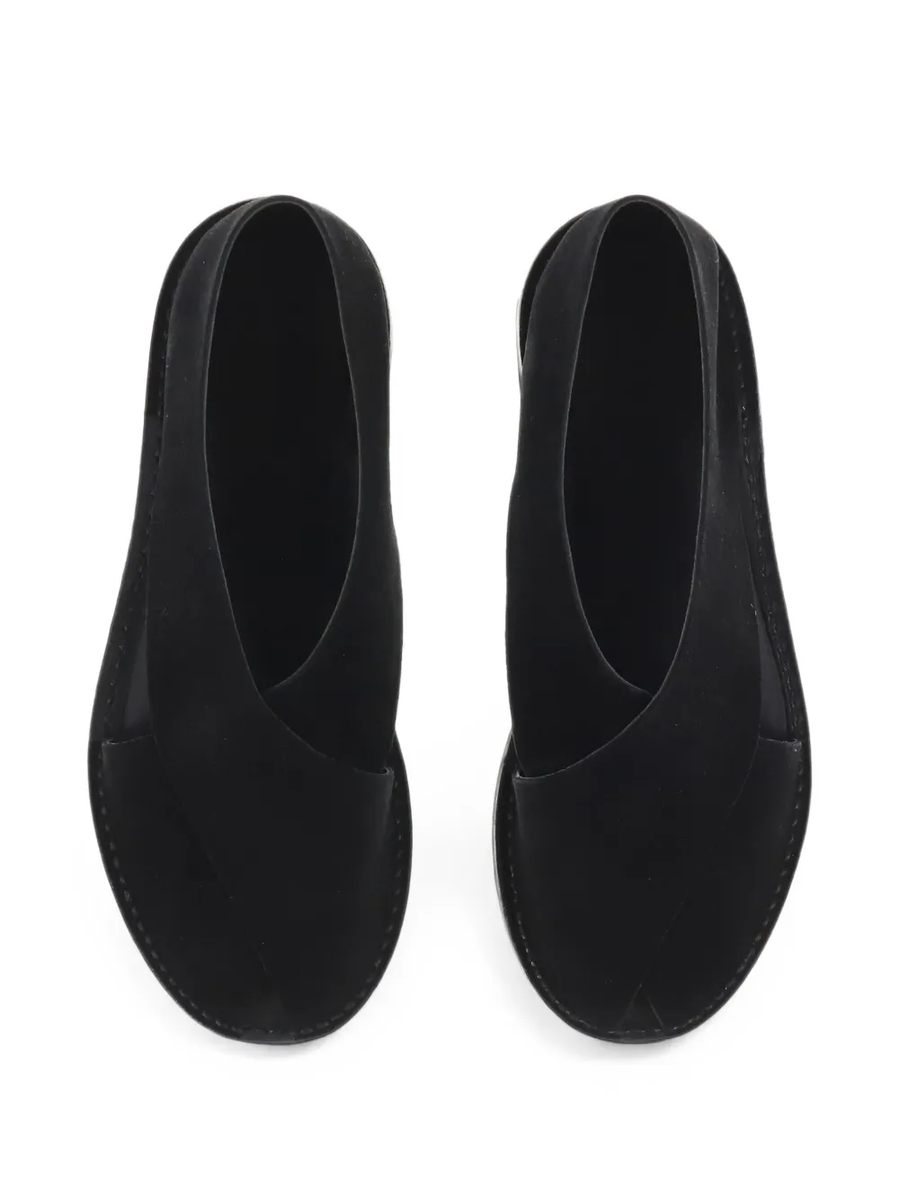 Jacques Solovière Paris Biarritz crossover sandals Zwart