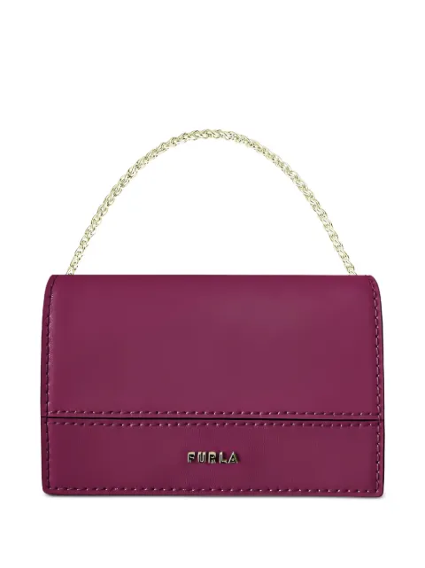 Furla Lia S chain-link card case