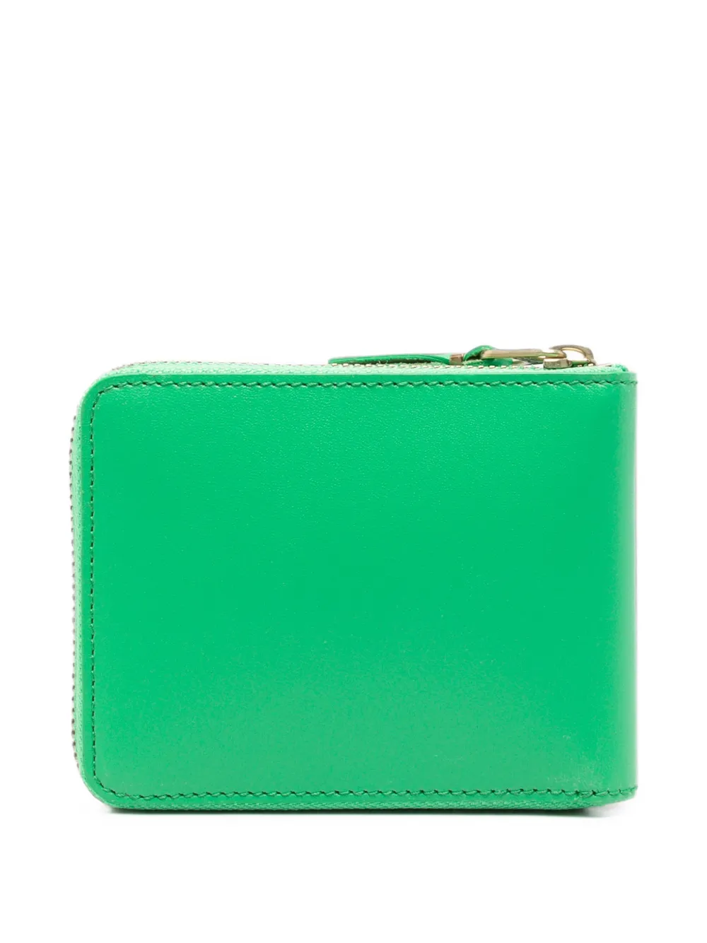 Comme Des Garçons Wallet zip-around leather wallet Groen