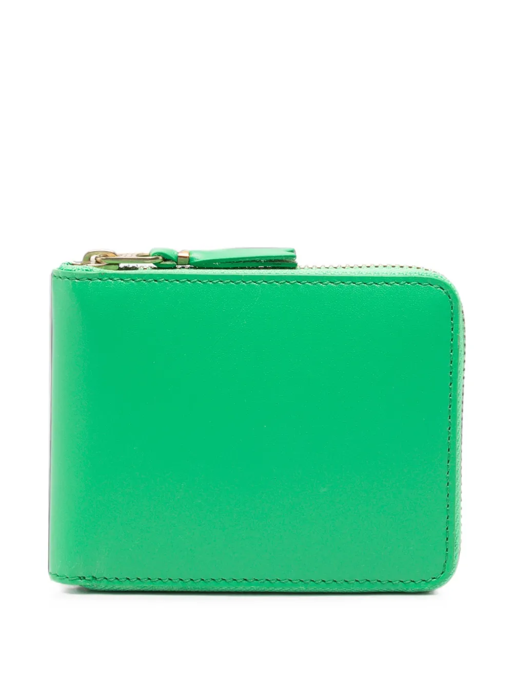 Comme Des Garçons Wallet zip-around leather wallet - Verde